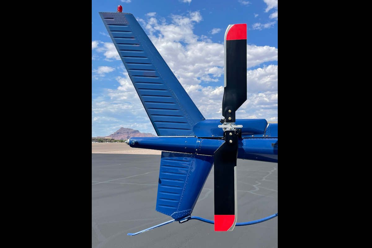 Van Horn Aviation tests new H125 tail rotor assembly - Helicopters