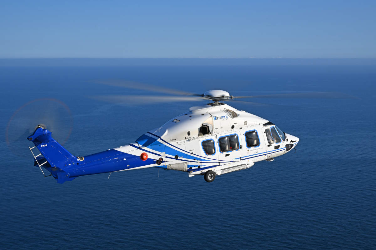 ✨️希少ブリキHAJI 電動　AIR TAXI HELICOPTER 動作品 Omni Táxi Aéreo renews its contract with TotalEnergies